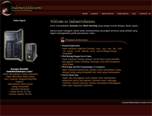 Tablet Screenshot of indonetsolutions.com